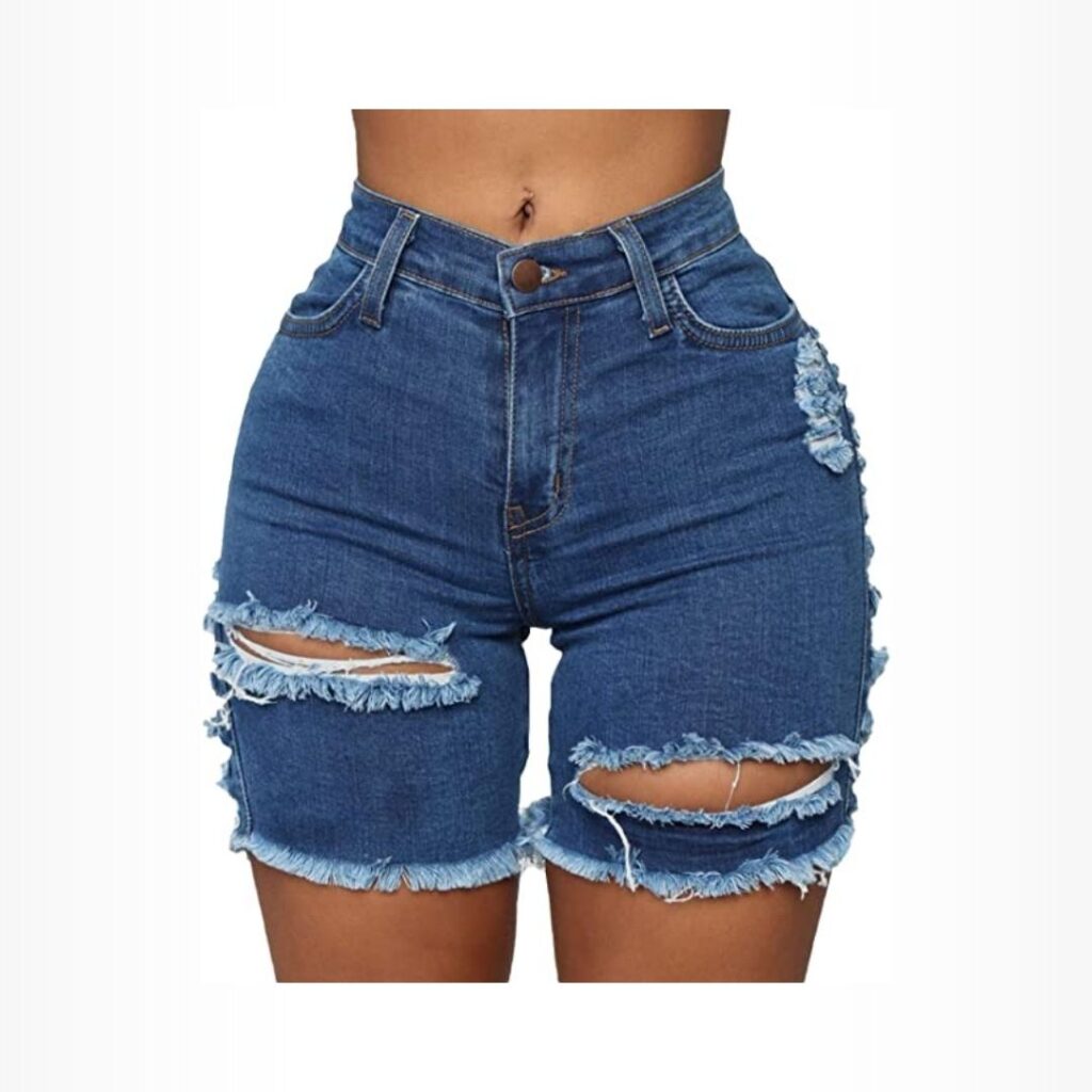 Short Jeans Desfiado 