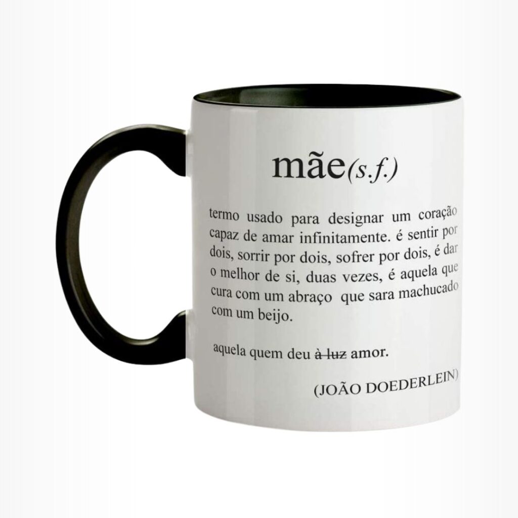 Caneca significado mãe