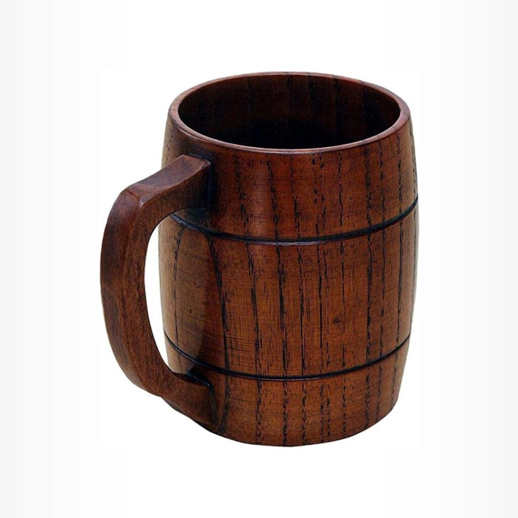 Caneca de Madeira