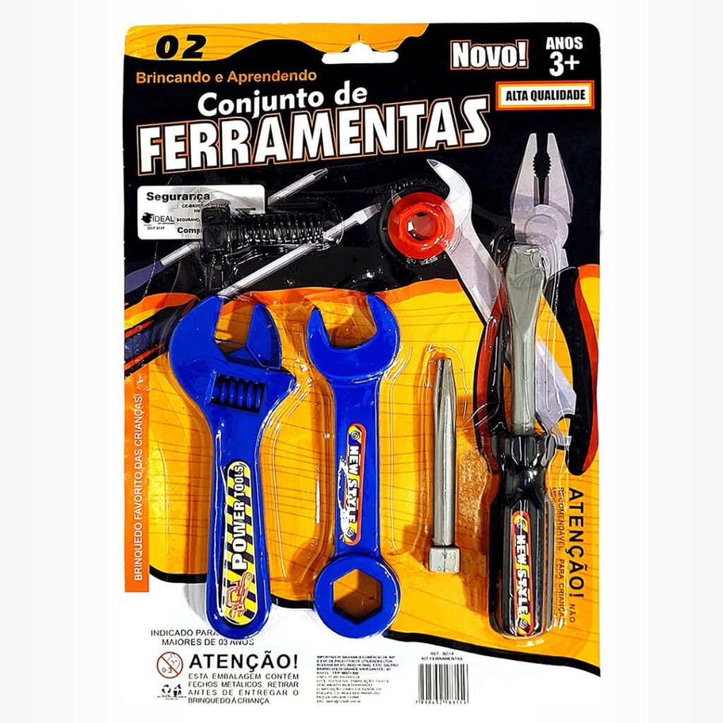 Ferramentas de brinquedo