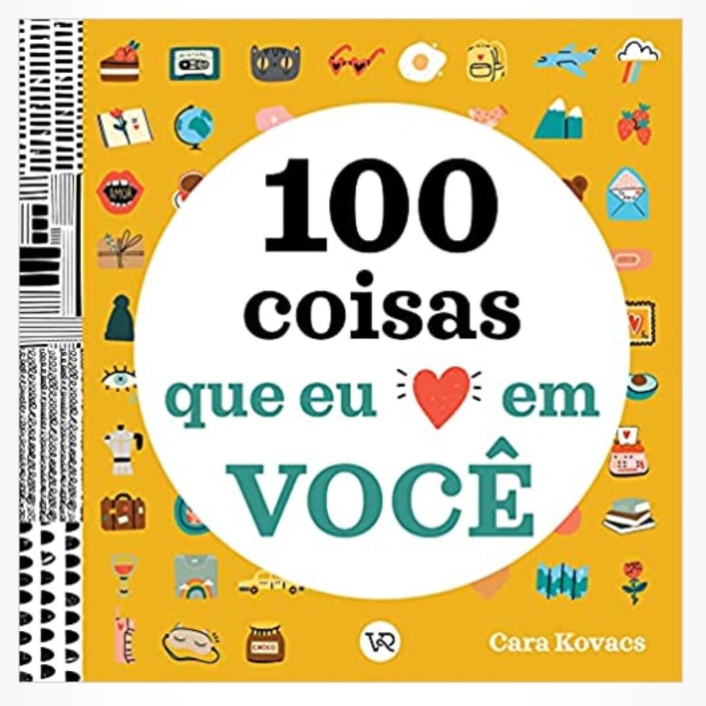 Livro 100 Coisas que eu Amo em Você